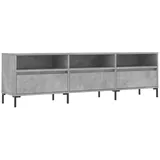 vidaXL TV-Schrank Betongrau 150x30x44,5 cm Holzwerkstoff