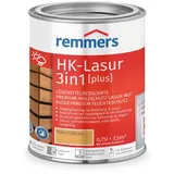 Remmers HK-Lasur 3in1 [plus] pinie/lärche, matt, 0,75 Liter, Holzlasur, Premium Holzlasur außen, 3fach Holzschutz mit Imprägnierung + Grundierung +