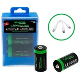 PATONA LR14 Wiederaufladbarer Akku, Lithium,