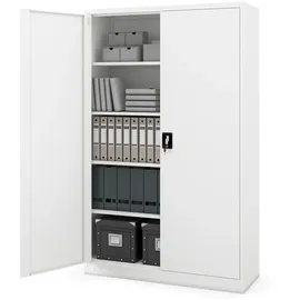 Jan Nowak Jan II Aktenschrank 185 x 115 x 40 cm Weiß