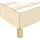 vidaXL Bettgestell 90 x 200 cm Creme