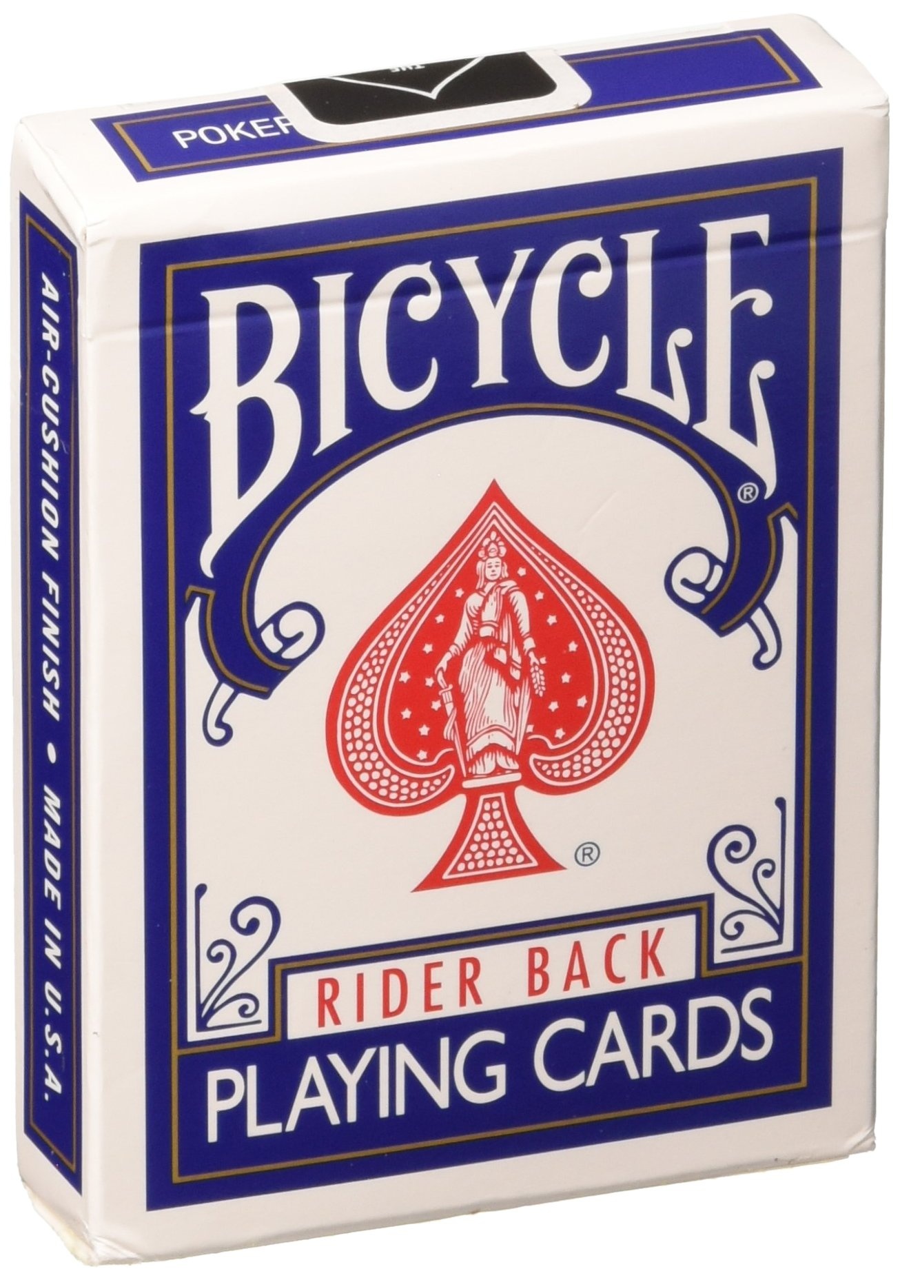 Bicycle Rider Back Playing Cards (Set of 2 Decks: Red & Blue) by Unknown