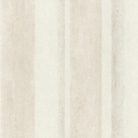 Rasch Textil Rasch Tapeten Vliestapete (Grafisch) Weiß beige 10,05 m x 0,53 m Linares 617757