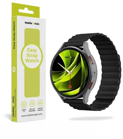 Easy Strap Magnetic Watch 20mm Black