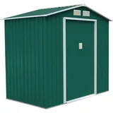 Costway Gerätehaus 1,27 x 1,23 m Grün