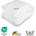 Sympathica Extra warme 4 Jahreszeiten Bettdecke Sommerbett Winterbett 135x200 - Weiß