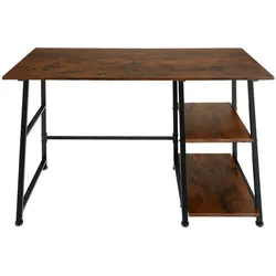 TECTAKE Schreibtisch Paisley 120x50x73,5cm