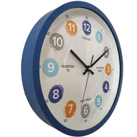 GLOBO Lernuhr 30,5 cm D 30,5 blau