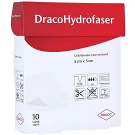 Dr. Ausbüttel & Co. GmbH Dracohydrofaser 5x5 cm gelbildender Faserverband