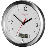 KIENZLE DCF Badezimmeruhr 0,00 silber/weiß