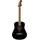 Fender California Standard RedondoTM Mini-Akustikgitarre mit Tasche, Fichtendecke, Schwarz