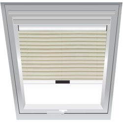 Roto Jalousette Hellbeige 1-J02, 66x118 cm (6/11), Aluminiumschiene,Manuell,QT4,Roto