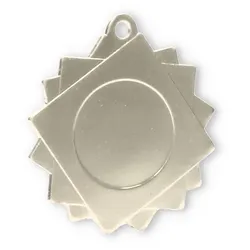 Medaille Emilia silberfarben