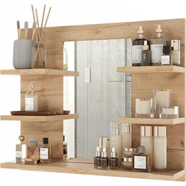 Vicco Spiegelschrank, Wilbur, mit Regalen,