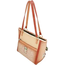 Anekke Peace & Love Schultertasche Polyurethan Khaki