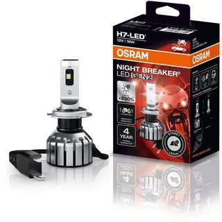 Osram NIGHT BREAKER H7-LED GEN 2 für Motorräder, bis zu 230% mehr Helligkeit, erste strassenzugelassene H7 LED-Nachrüstlampe für Motorräder, cool white