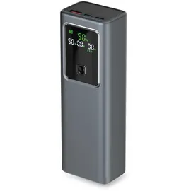 SBS PowerBank 20.000 mAh, 100 W, 74 Wh), Powerbank Grau