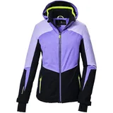 KILLTEC Damen Skijacke/Funktionsjacke mit abzippbarer Kapuze und Schneefang KSW 66 WMN SKI JCKT, lavendel, 42
