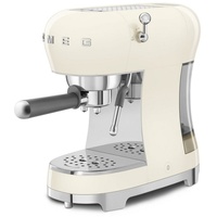 Smeg ECF02CREU 50s Style Espresso-Kaffeemaschine Creme
