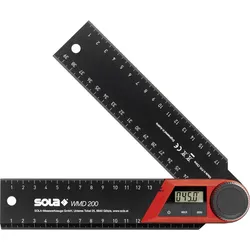 Elektronischer Winkelmesser WMD Schenkellänge 200 mm