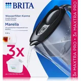 Brita Marella graphit + 3 Kartuschen