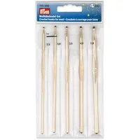Prym Häkelnadel-Set Aluminium gold 2,5-5 mm 1 St.