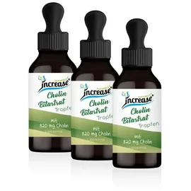 increase naturally Liposomale Cholin Bitartrat Tropfen 180 ml