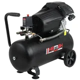 HEMAK HK-DK50+ Direktantrieb Kompressor 50L Kessel 2200W 3PS Druckluft Ölgeschmiert Doppelzylinder 10 Bar