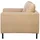 Beliani Sessel SAVALEN Kunstleder 0 x 0 x 0 cm Beige mit Kissen