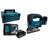 Makita DJV 182 RMJ Akku-Stichsäge mit 2 x Akku 4 Ah & Ladegerät im Makpac Gr. 2