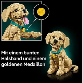 LEGO ICONS Golden Retriever Welpe 11384