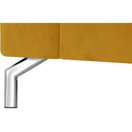 Lounge Collection Wohnlandschaft Mikrofaser 3-Sitzer Gelb