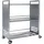 Kerkmann Servierwagen silber 70,0 x 40,0 x 84,0 cm
