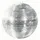 Eurolite Discokugel 20 cm Silber