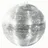 Eurolite Discokugel 20 cm Silber