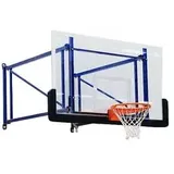 Sport-Thieme Basketball-Wandanlage "Schwenk- und Höhenverstellbar", Ausladung 225 cm, Mauerwerk