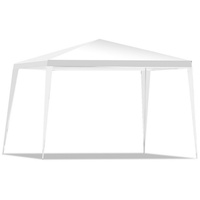 KOMFOTTEU Pavillon, Faltpavillon 3x3m, wasserdicht stabil weiß