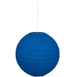Laterne blau 25 cm