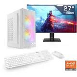 CSL Spectrum V25280W 27" 16:9 AMD Ryzen 5 8400F 4,0 GHz 32 GB RAM 1 TB SSD GeForce RTX 5060 Windows 11 Home