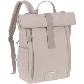 Lässig Rolltop Up Wickelrucksack Taupe
