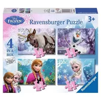 Ravensburger Disney Die Eiskönigin – Völlig unverfroren 4 in 1 Puzzle-Set (Sortimentsartikel) [UK Import][Exklusiv bei Amazon]