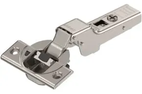 Blum Standardscharnier CLIP top BLUMOTION 110° Mittelanschlag Topf Schrauben Vernickelt Handelsverpackung