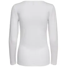 Only ONLLIVE LOVE L/S ONECK TOP NOOS JRS XS (34) Weiß XS