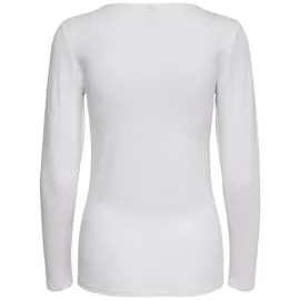 Only ONLLIVE LOVE L/S ONECK TOP NOOS JRS XS (34) Weiß XS