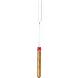 infactory ausziehbarer Teleskop Grillspieß 30 - 90cm Länge Grill Spieß Grillgabel