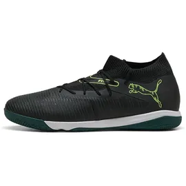 Puma Future 8 Match It Fussballschuh, Black Fizzy Light Green Terrain, 45 EU