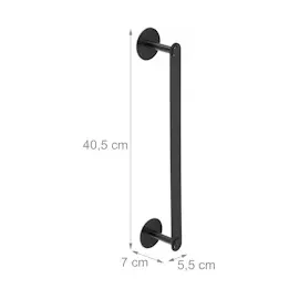 Relaxdays Handtuchhalter - Handtuchhaken, Handtuchhalter