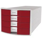 HAN Schubladenbox Impuls 2.0 28 x 23,5 x 36,7 cm 1-tlg. rot