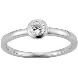 Viventy 777981 Damenring 925 Sterlingsilber Verlobungsring Antragsring, 56/17,8