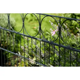 GAH Alberts Alberts Doppelstabmattenzaun »Oslo« anthrazit Höhe 120 cm 16 m,